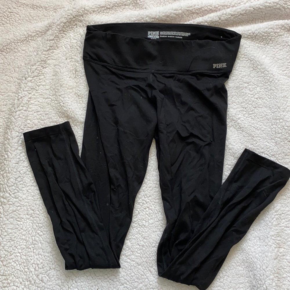 Victoria’s Secret pink ultimate leggings black